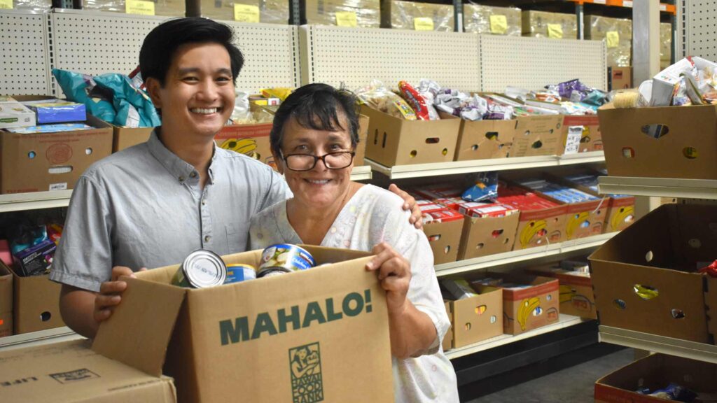 Hawaii Foodbank Volunteer Auntie Audrey