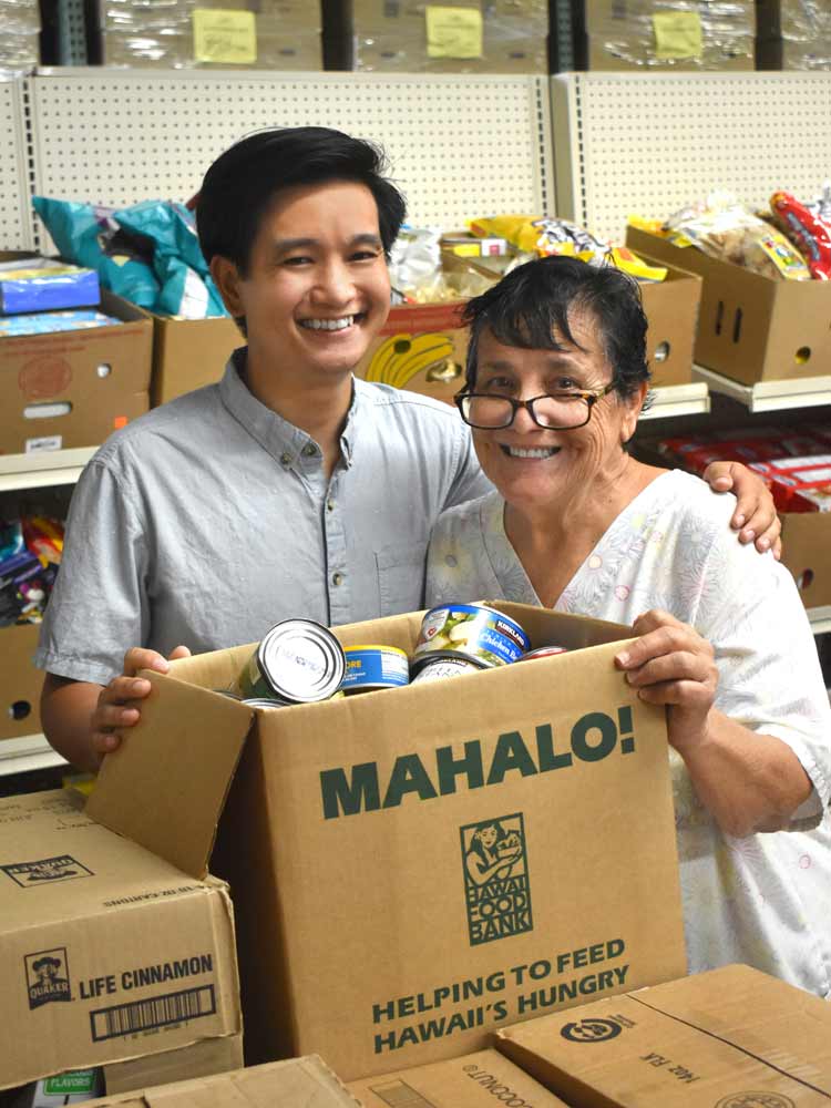 Hawaii Foodbank Volunteer Auntie Audrey