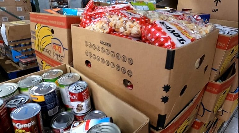 Hawaii mail carriers deliver for the 33rd Stamp Out Hunger food drive